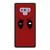 Deadpool Marvel Superhero Funny Emoji Samsung Galaxy Note 9 Case Cover