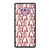 David Bowie Ziggy Stardust Pattern Samsung Galaxy Note 9 Case Cover