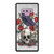 Crow Skull Flower Rose Samsung Galaxy Note 9 Case Cover