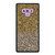 Champagne Gold And Silver Ombre Print Samsung Galaxy Note 9 Case Cover