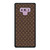 Brown Lv Louis Vuitton Samsung Galaxy Note 9 Case Cover
