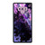 Black Purple Marble Samsung Galaxy Note 9 Case Cover