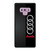 Audi Logo Carbon Pantern Samsung Galaxy Note 9 Case Cover