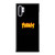 Thanos Flame Logo Samsung Galaxy Note 10 / Note 10 Plus Case Cover