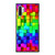 Rainbow Ombre Box Squares Print Pattern Samsung Galaxy Note 10 / Note 10 Plus Case Cover