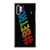 Nike Swoosh Rainbow Be True Samsung Galaxy Note 10 / Note 10 Plus Case Cover