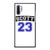 Nathan Scott 23 Jersey One Tree Hill Samsung Galaxy Note 10 / Note 10 Plus Case Cover