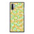 Lemon Line Art Pattern Samsung Galaxy Note 10 / Note 10 Plus Case Cover