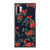 Floral Red Green Blue Print Wallpaper Samsung Galaxy Note 10 / Note 10 Plus Case Cover