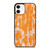 Orange Sherbet Texture iPhone 12 Mini / 12 / 12 Pro / 12 Pro Max Case Cover
