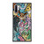 Eeve Pokemon Evolution Stained Glass Samsung Galaxy Note 10 / Note 10 Plus Case Cover