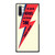 David Bowie We Could Be Heroes Ziggy Stardust Lightning Strike Samsung Galaxy Note 10 / Note 10 Plus Case Cover