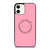 Noragami Yukine Yatogami Stray God Regalia Blessed Vessel Sprite 3 Pink iPhone 12 Mini / 12 / 12 Pro / 12 Pro Max Case Cover