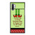 Buddy The Elf Christmas Holiday Spread Cheer Singing Loud Quote 2 Samsung Galaxy Note 10 / Note 10 Plus Case Cover