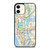 New York Metro Map iPhone 12 Mini / 12 / 12 Pro / 12 Pro Max Case Cover