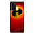 The Incredibles Movie Disney Pixar Cool Logo Art Samsung Galaxy Note 20 / Note 20 Ultra Case Cover