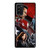 The Avengers All Character Infinity War Vision Character Samsung Galaxy Note 20 / Note 20 Ultra Case Cover