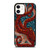 Mosaic Octopus Art iPhone 12 Mini / 12 / 12 Pro / 12 Pro Max Case Cover