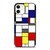 Mondrian Inspired Art Mondrian Abstract iPhone 12 Mini / 12 / 12 Pro / 12 Pro Max Case Cover