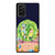 Portrait Rick And Morty Samsung Galaxy Note 20 / Note 20 Ultra Case Cover