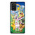 Pikachu Eeve Evolutions Rainbow Samsung Galaxy Note 20 / Note 20 Ultra Case Cover