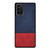 Peacock Blue & Crimson Red Wallpaper Samsung Galaxy Note 20 / Note 20 Ultra Case Cover
