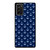 Nautical Anchor Navy And White Print Pattern Samsung Galaxy Note 20 / Note 20 Ultra Case Cover