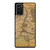 Middle Earth Lord Of The Rings The Hobbit Map Poster Art Samsung Galaxy Note 20 / Note 20 Ultra Case Cover