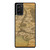 Middle Earth Lord Of The Rings The Hobbit Map Samsung Galaxy Note 20 / Note 20 Ultra Case Cover