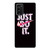 Just Do It300518 Samsung Galaxy Note 20 / Note 20 Ultra Case Cover