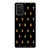Gold Bee Golden Wasp Insect Pattern Samsung Galaxy Note 20 / Note 20 Ultra Case Cover