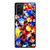 Flower Forest Peach Floral Colorful Samsung Galaxy Note 20 / Note 20 Ultra Case Cover