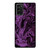 Fabric Color Purple Rose Samsung Galaxy Note 20 / Note 20 Ultra Case Cover
