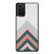 Chevron Geometric Wood Print Samsung Galaxy Note 20 / Note 20 Ultra Case Cover
