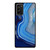 Blue Stone Slice Agate Stone Samsung Galaxy Note 20 / Note 20 Ultra Case Cover