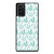Blue Feather Pattern Samsung Galaxy Note 20 / Note 20 Ultra Case Cover