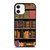 Library Bookshelf Bookcase Wallpaper iPhone 12 Mini / 12 / 12 Pro / 12 Pro Max Case Cover