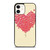 Hearts That Fly Red Heart Balloons iPhone 12 Mini / 12 / 12 Pro / 12 Pro Max Case Cover