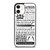 Game Of Thrones Night'S Watch Oath iPhone 12 Mini / 12 / 12 Pro / 12 Pro Max Case Cover