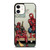 Funny Deadpool And Spiderman Pattern iPhone 12 Mini / 12 / 12 Pro / 12 Pro Max Case Cover