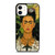 Frida Kahlo With Black Cat iPhone 12 Mini / 12 / 12 Pro / 12 Pro Max Case Cover