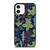 Dark Herbs Pattern iPhone 12 Mini / 12 / 12 Pro / 12 Pro Max Case Cover