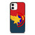 Captain Marvel Captain America Logo iPhone 12 Mini / 12 / 12 Pro / 12 Pro Max Case Cover