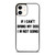 Cant Bring Dog Not Going iPhone 12 Mini / 12 / 12 Pro / 12 Pro Max Case Cover