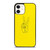 Bright Yellow Peace Fingers iPhone 12 Mini / 12 / 12 Pro / 12 Pro Max Case Cover