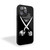 Black Flag Everything Went Black Scissors Hands White Logo Black iPhone 15 Case Cover