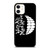 Alice In Wonderland Inspired We'Re All Mad Here Black Background iPhone 12 Mini / 12 / 12 Pro / 12 Pro Max Case Cover