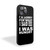 I'm Sorry For What I Said When I Was Hungry Funny Quote iPhone 15 Case Cover