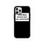 Social Media Seriously Harm Your Mental Health Black iPhone 13 / 13 Mini / 13 Pro / 13 Pro Max Case Cover