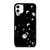 Space Astronaut Cosmic Black Pattern iPhone 11 / 11 Pro / 11 Pro Max Case Cover